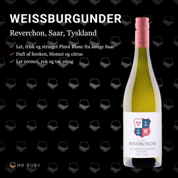 2023 Weissburgunder, Weingut Reverchon, Saar, Tyskland